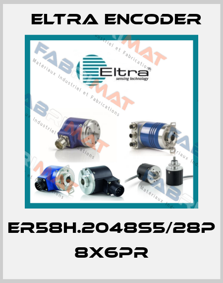 ER58H.2048S5/28P 8X6PR Eltra Encoder