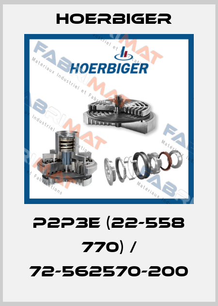 P2P3E (22-558 770) / 72-562570-200 Hoerbiger