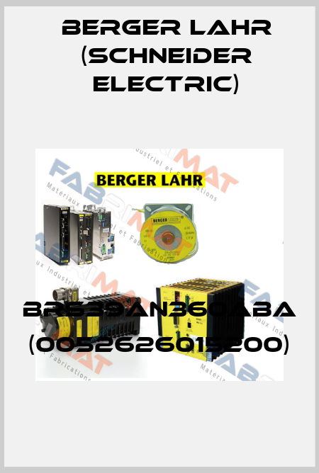 BRS39AN360ABA (0052626015200) Berger Lahr (Schneider Electric)
