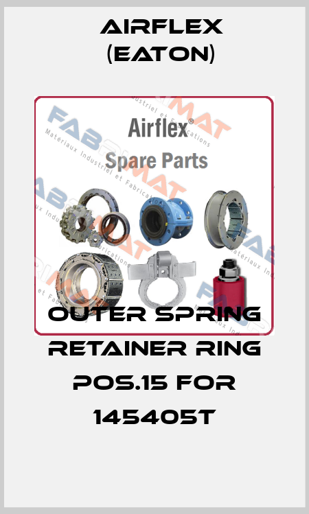 Outer Spring Retainer Ring Pos.15 for 145405T Airflex (Eaton)