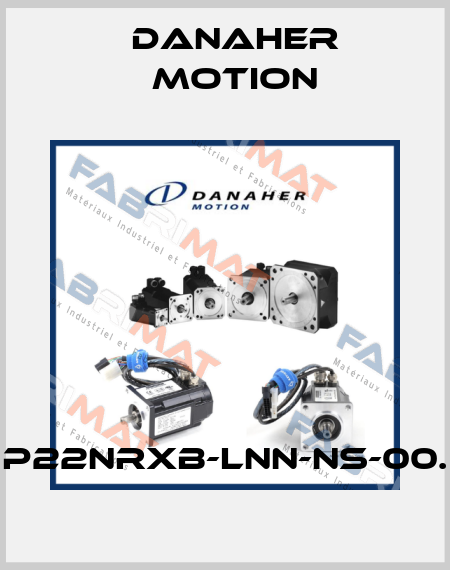 P22NRXB-LNN-NS-00. Danaher Motion