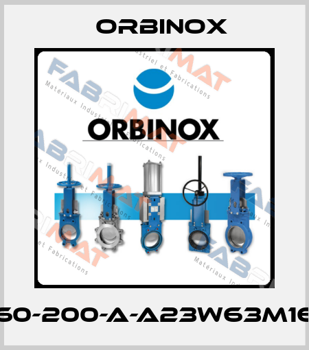 DLP-160-200-A-A23W63M16SW14 Orbinox