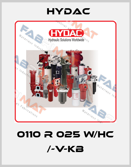 0110 R 025 W/HC /-V-KB Hydac