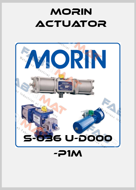 S-036 U-D000 -P1M Morin Actuator
