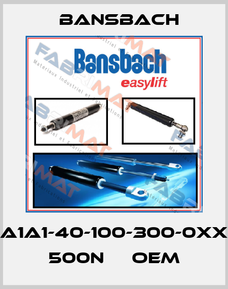 A1A1-40-100-300-0XX 500N     oem Bansbach
