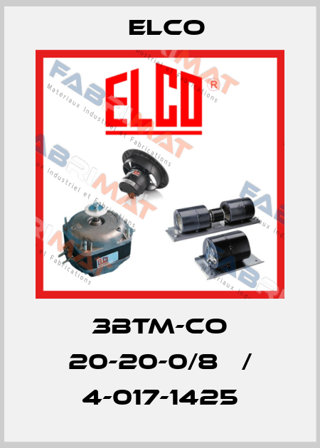 3BTM-CO 20-20-0/8   / 4-017-1425 Elco