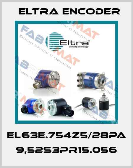 EL63E.754Z5/28PA 9,52S3PR15.056 Eltra Encoder