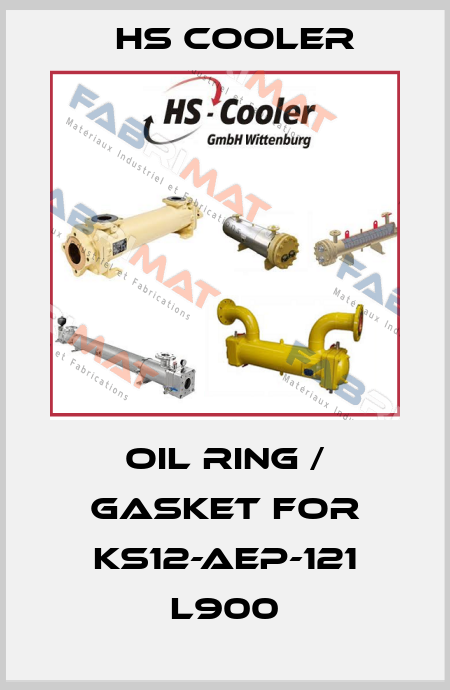 Oil ring / Gasket for KS12-AEP-121 L900 HS Cooler
