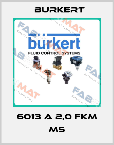 6013 A 2,0 FKM M5 Burkert