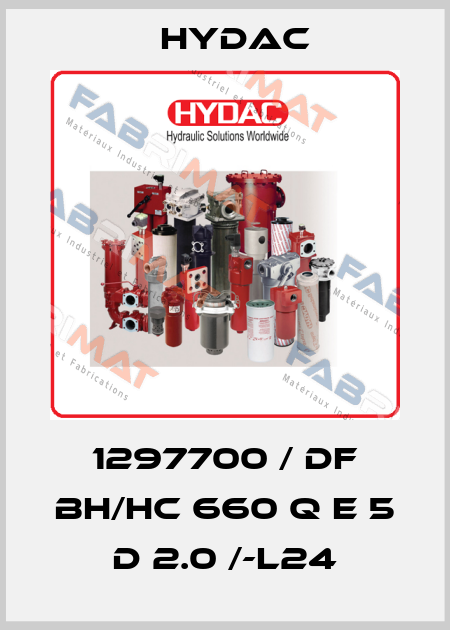 1297700 / DF BH/HC 660 Q E 5 D 2.0 /-L24 Hydac