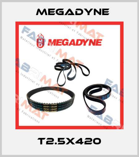 T2.5x420 Megadyne
