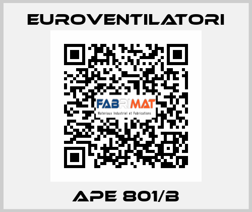 APE 801/B Euroventilatori