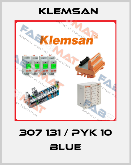 307 131 / PYK 10 blue Klemsan