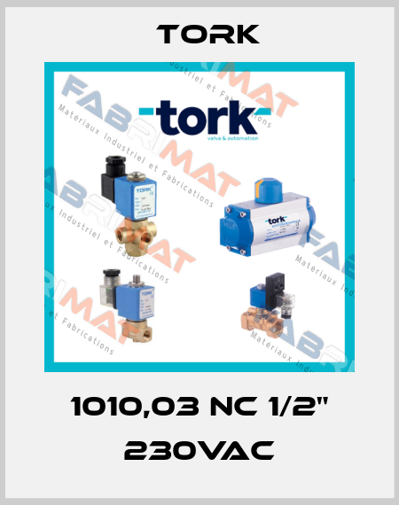 1010,03 NC 1/2" 230VAC Tork