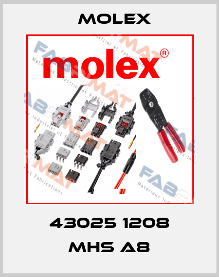 43025 1208 MHS A8 Molex