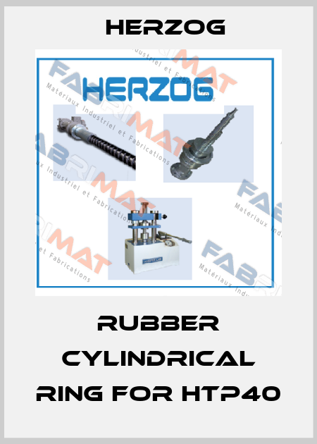 Rubber Cylindrical ring for HTP40 Herzog