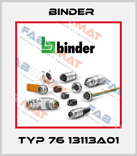 Typ 76 13113A01 Binder