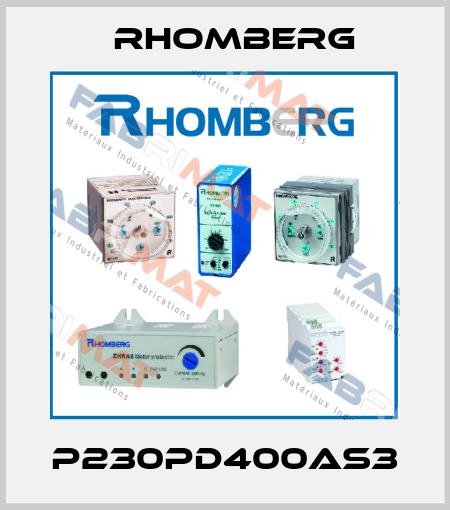 P230PD400AS3 Rhomberg