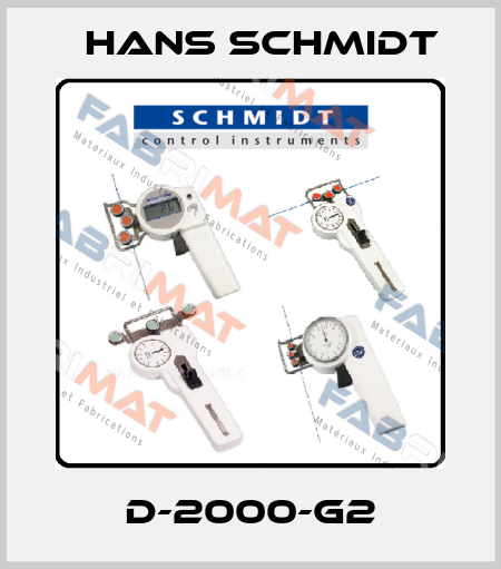 D-2000-G2 Hans Schmidt