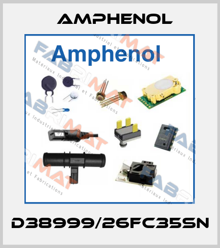 D38999/26FC35SN Amphenol