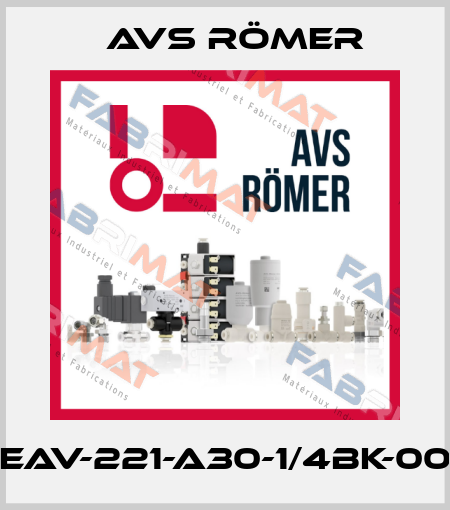EAV-221-A30-1/4BK-00 Avs Römer