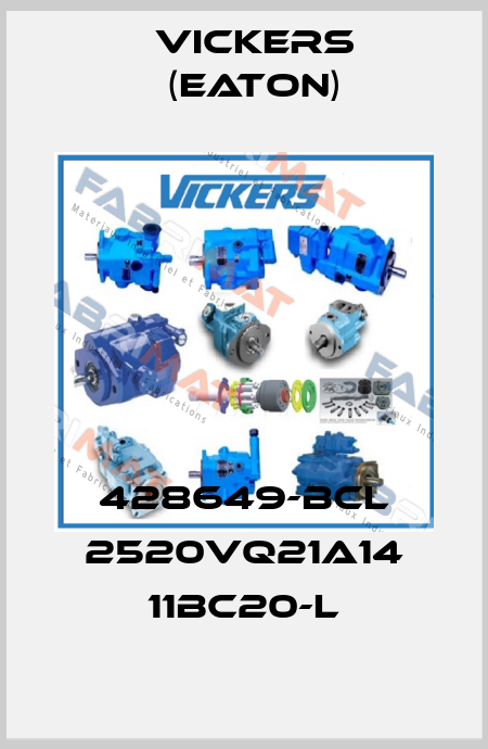 428649-BCL 2520VQ21A14 11BC20-L Vickers (Eaton)