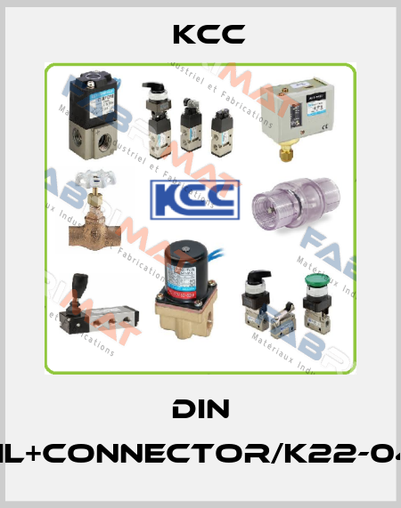 DIN COIL+CONNECTOR/K22-04-D KCC