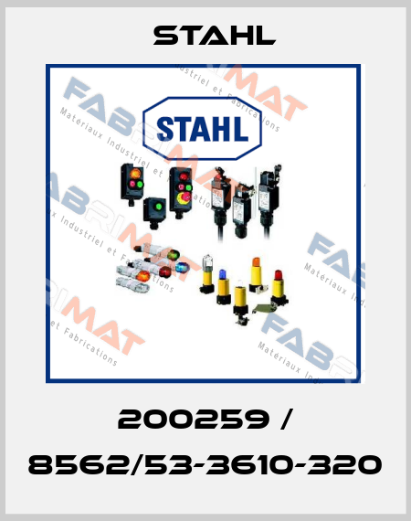 200259 / 8562/53-3610-320 Stahl