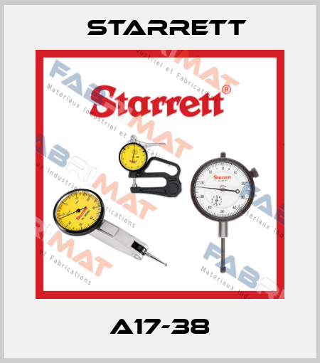 A17-38 Starrett