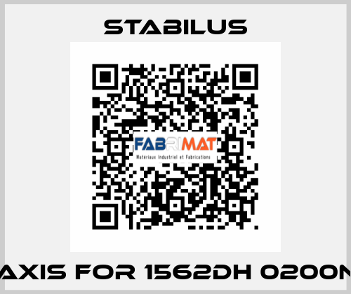 axis for 1562DH 0200N Stabilus