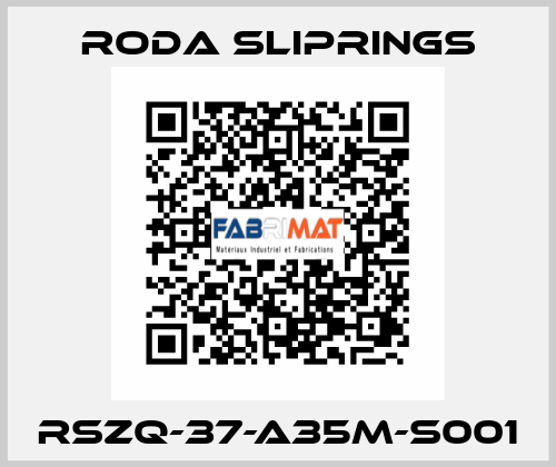 RSZQ-37-A35M-S001 Roda Sliprings