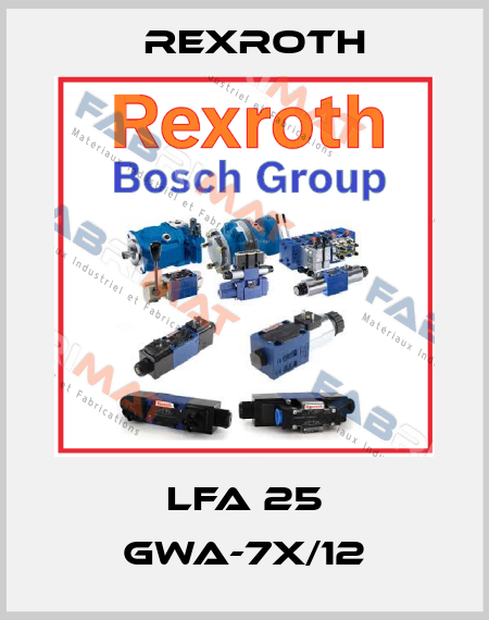 LFA 25 GWA-7X/12 Rexroth
