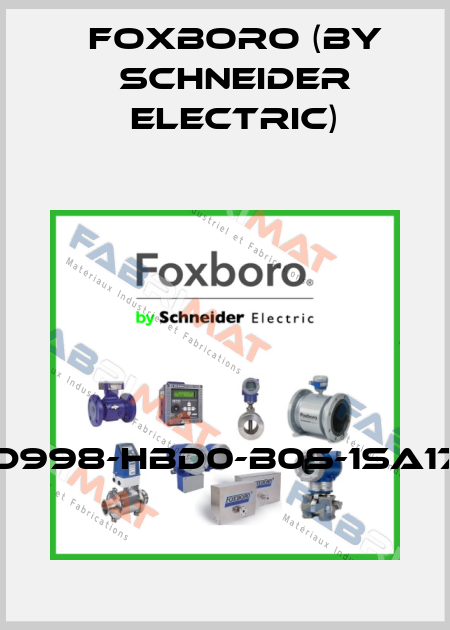 SRD998 - HBD0 - B0S - 1SA17 - A1 Foxboro (by Schneider Electric)