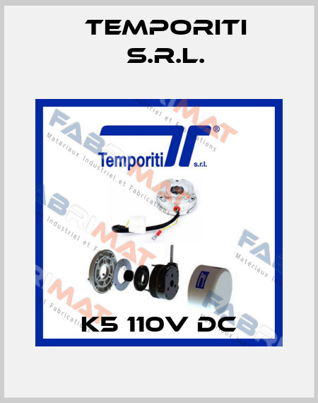 K5 110V DC Temporiti s.r.l.