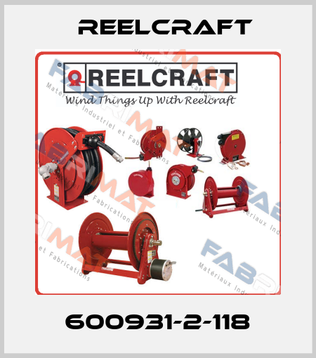 600931-2-118 Reelcraft