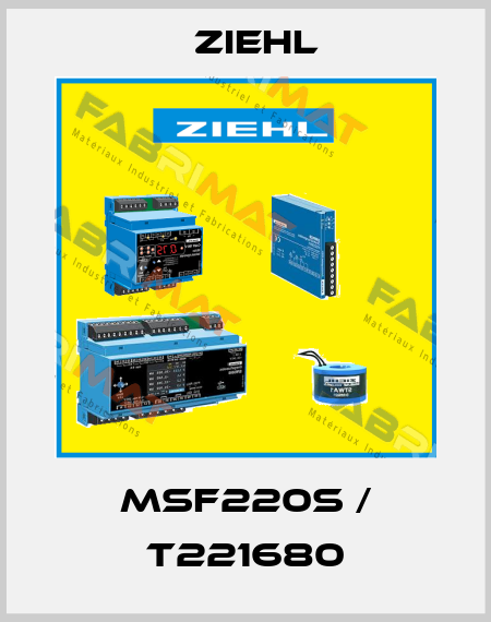 MSF220S / T221680 Ziehl