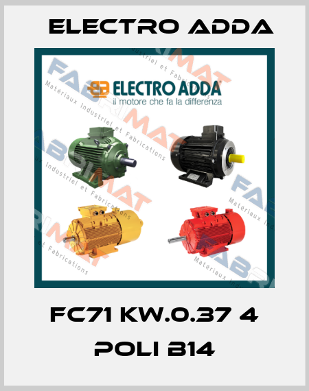 FC71 kw.0.37 4 poli B14 Electro Adda