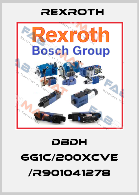 DBDH 6G1C/200XCVE /R901041278 Rexroth