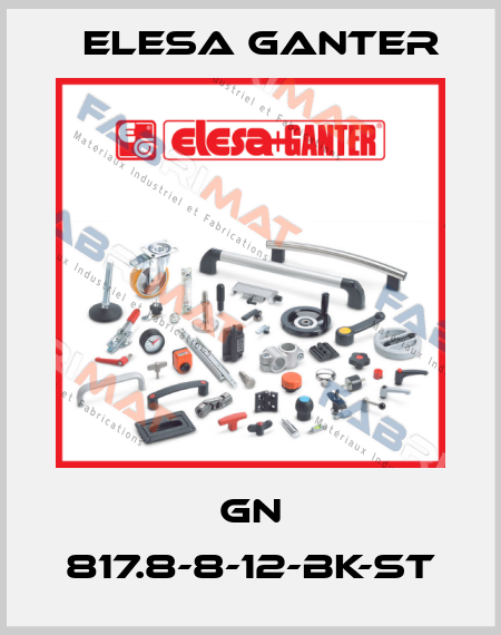 GN 817.8-8-12-BK-ST Elesa Ganter