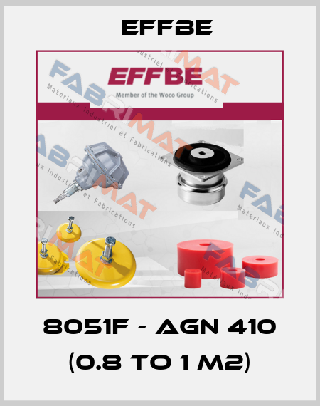 8051F - AGN 410 (0.8 to 1 m2) Effbe