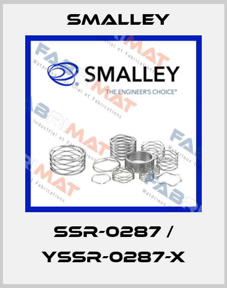 SSR-0287 / YSSR-0287-X SMALLEY