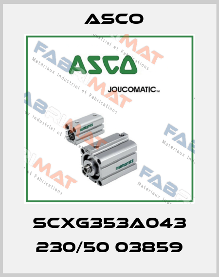 SCXG353A043 230/50 03859 Asco