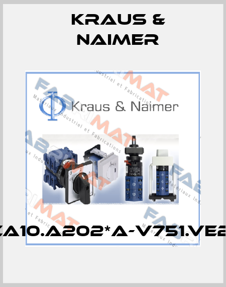 CA10.A202*A-V751.VE21 Kraus & Naimer