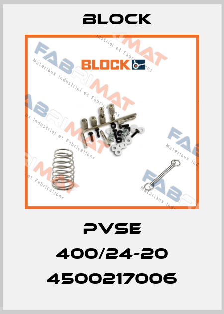 PVSE 400/24-20 4500217006 Block