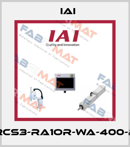 RCS3-RA1OR-WA-400-2 IAI