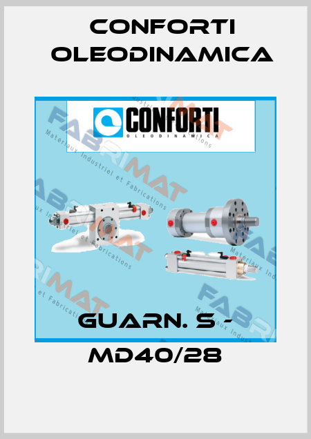 GUARN. S - MD40/28 Conforti Oleodinamica