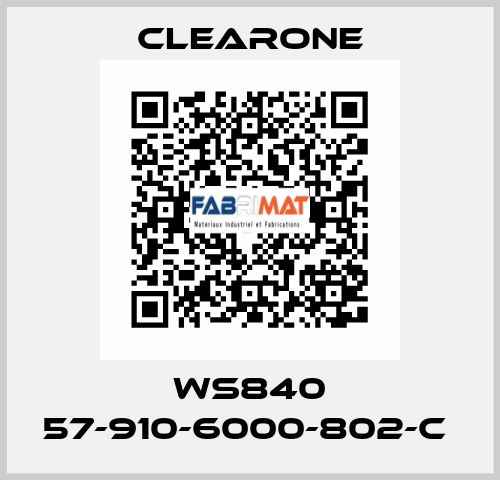 WS840 57-910-6000-802-C  Clearone