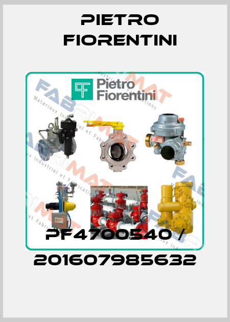 PF4700540 / 201607985632 Pietro Fiorentini
