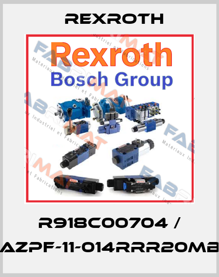 R918C00704 / AZPF-11-014RRR20MB Rexroth