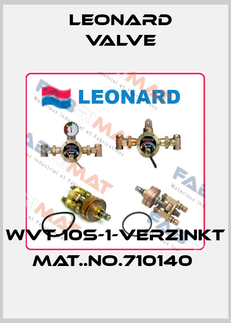 WVT-10S-1-VERZINKT MAT..NO.710140  LEONARD VALVE